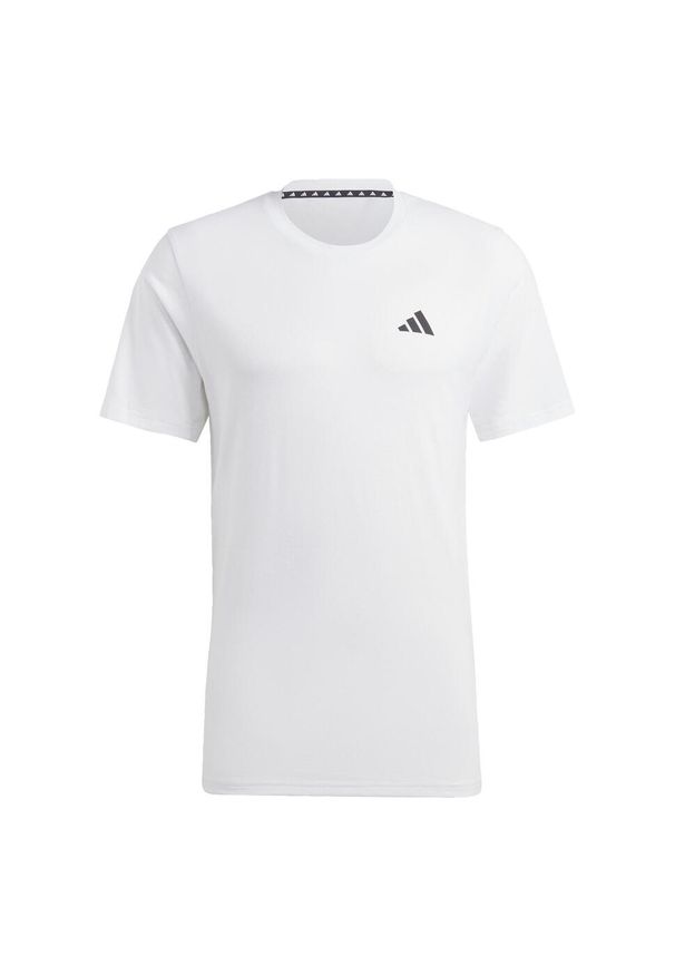 Adidas - Train Essentials Feelready Training Tee. Kolor: biały, czarny, wielokolorowy. Materiał: materiał