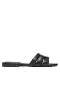Aldo Klapki Gotosandal 13966678 Czarny. Kolor: czarny. Materiał: skóra