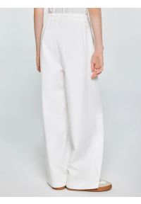 Big-Star - Spodnie dziewczęce wide białe Polena 100. Okazja: na spacer. Kolor: biały. Materiał: bawełna. Wzór: kolorowy. Styl: wakacyjny #7