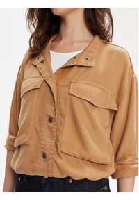 only - ONLY Kurtka przejściowa Kenya 15308202 Brązowy Regular Fit. Kolor: brązowy. Materiał: lyocell #2