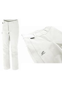 Damskie spodnie narciarskie Hannah Ilia Bright White 8.000 mm. Kolor: biały. Sport: narciarstwo #1