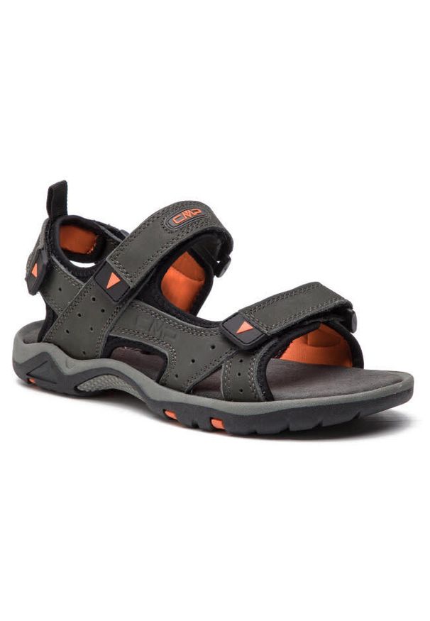 Buty do chodzenia męskie CMP Almaak. Kolor: szary, żółty, pomarańczowy, wielokolorowy. Materiał: materiał, tkanina, syntetyk, skóra. Sport: turystyka piesza