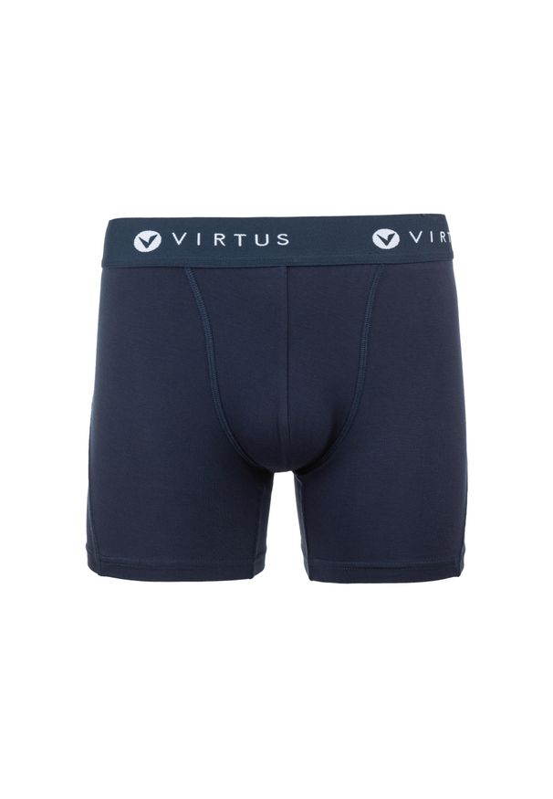VIRTUS - Bokserki Virtus Tuch. Kolor: niebieski. Sport: fitness