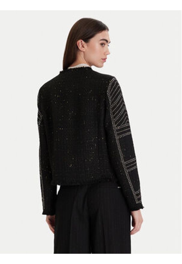 Morgan Marynarka 252-VCLIKY Czarny. Kolor: czarny. Materiał: syntetyk