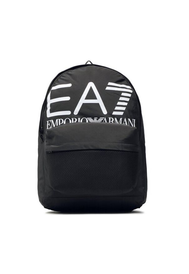 EA7 Emporio Armani Plecak 245063 2F909 02021 Czarny. Kolor: czarny. Materiał: materiał