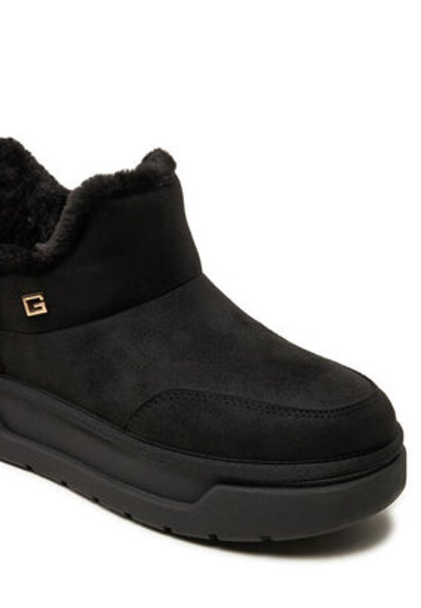 Guess Botki Unie FLFUNN ESU10 Czarny. Kolor: czarny. Materiał: materiał
