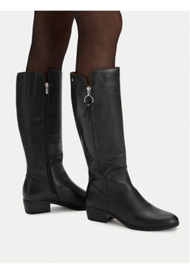 Pikolinos Kozaki W1U-9653 Czarny. Kolor: czarny. Materiał: skóra