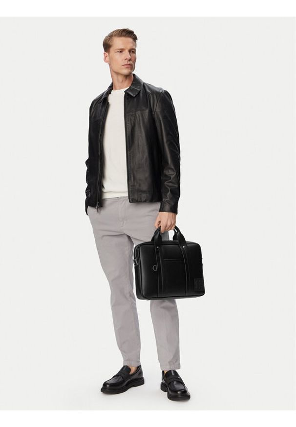 Karl Lagerfeld - KARL LAGERFELD Aktówka B2M30191 Czarny. Kolor: czarny. Materiał: skóra