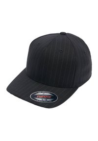 FLEXFIT - Czapka Z Daszkiem Pinstripe. Kolor: czarny, wielokolorowy, biały #1