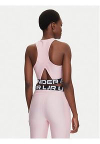 Under Armour Koszulka techniczna HeatGear 1388694 Różowy Slim Fit. Kolor: różowy. Materiał: syntetyk #5