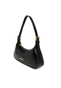 Love Moschino - LOVE MOSCHINO Torebka JC4390PP0OKO0000 Czarny. Kolor: czarny. Materiał: skórzane #3