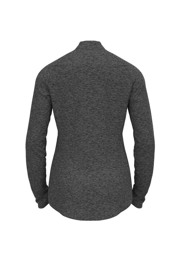 Odlo - Bluza rozpinana bez kaptura damska ODLO Tencia Mid Layer Full Zip. Typ kołnierza: bez kaptura. Kolor: wielokolorowy, czarny, szary