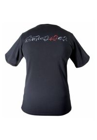 KARLSLUND - Koszulka damska Karlslund Hafnir. Kolor: czarny. Wzór: nadruk #2