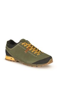 Aku - Buty trekkingowe męskie AKU Bellamont III Suede GTX. Kolor: wielokolorowy. Materiał: zamsz, materiał. Szerokość cholewki: normalna. Sport: turystyka piesza
