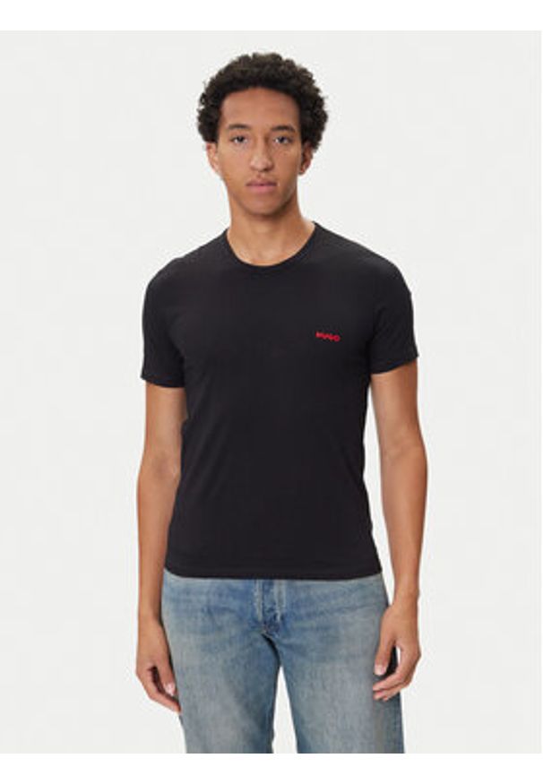 Hugo - HUGO Komplet 3 t-shirtów 50532811 Kolorowy Regular Fit. Materiał: bawełna. Wzór: kolorowy