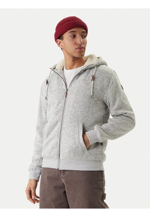 Quiksilver Bluza Cepres Keller EQYFT05113 Szary Regular Fit. Kolor: szary. Materiał: syntetyk