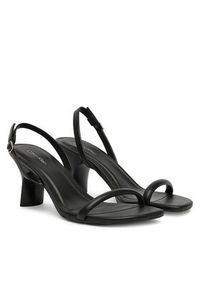 Calvin Klein Sandały HW0HW02800 Czarny. Kolor: czarny. Materiał: skóra #5
