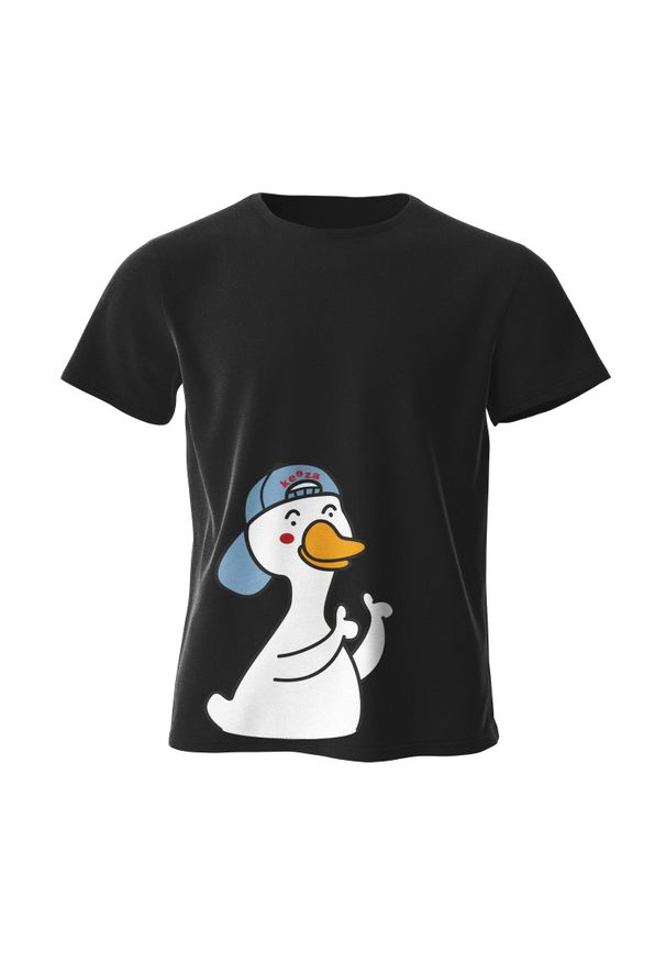 Koszulka dziecięca KEEZA Goose. Kolor: czarny