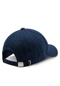 Tommy Jeans Czapka z daszkiem Tjm Elongated Flag Denim Cap AM0AM12427 Granatowy. Kolor: niebieski. Materiał: materiał