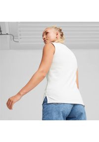 Podkoszulek Puma Squad Vest Tr, Kobiety. Kolor: biały. Materiał: bawełna, materiał
