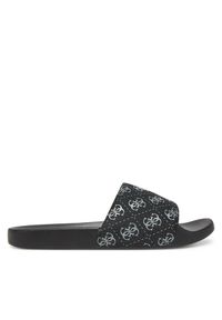 Klapki Guess. Kolor: czarny