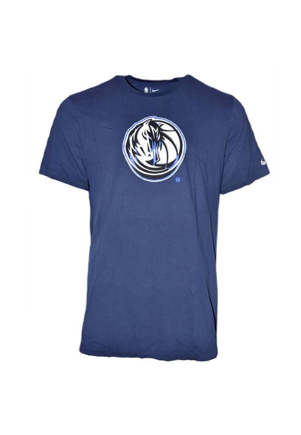 Koszulka Nike Dallas Mavericks Essential Dry T-shirt Chrome Logo College Navy. Kolor: niebieski