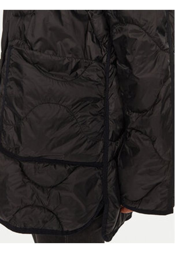 Deha Kurtka przejściowa D12578 Czarny Relaxed Fit. Kolor: czarny. Materiał: syntetyk