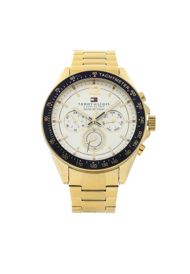 TOMMY HILFIGER - Tommy Hilfiger Zegarek Luke 1791121 Złoty. Kolor: złoty