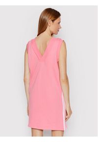 Adidas - adidas Sukienka dzianinowa adicolor Classics HM2135 Różowy Regular Fit. Kolor: różowy. Materiał: bawełna, dzianina #4