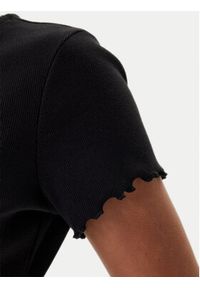 Tommy Jeans Bluzka DW0DW20377 Czarny Slim Fit. Kolor: czarny. Materiał: bawełna #5