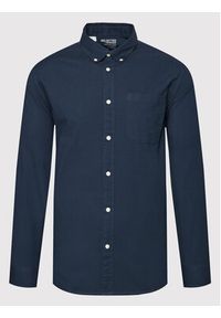 Selected Homme Koszula Rick 16077359 Granatowy Regular Fit. Kolor: niebieski. Materiał: bawełna