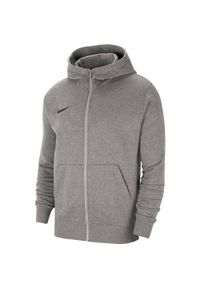 Nike - Bluza Polarowa Dziecięca. Kolor: szary. Materiał: polar