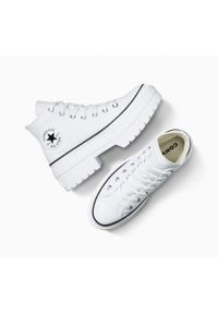 Adidasy Converse Con Buty Chuck Taylor As Lugged Heel, Kobiety. Kolor: biały. Materiał: materiał