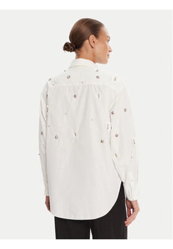 Bruuns Bazaar Koszula Chrisoula Beia BBW4201 Biały Loose Fit. Kolor: biały. Materiał: syntetyk