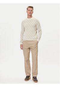 Guess Sweter M5YR10 Z3OE2 Écru Regular Fit. Materiał: syntetyk #5