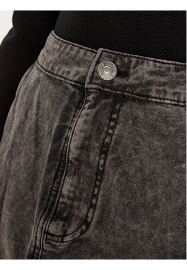 Alpha Industries Spódnica jeansowa 148068 Szary Regular Fit. Kolor: szary. Materiał: bawełna