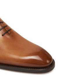 BOSS Półbuty Styl Rill 50534364 Brązowy. Kolor: brązowy. Materiał: skóra #5