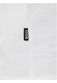 BOSS T-Shirt H-Thompson 655 50543901 Biały Regular Fit. Kolor: biały. Materiał: bawełna #4