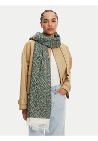Lacoste Szal RE0741 Zielony. Kolor: zielony. Materiał: bawełna, materiał