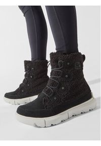 sorel - Sorel Śniegowce Explorer Next™ Joan Cozy NL5030-010 Czarny. Kolor: czarny #7