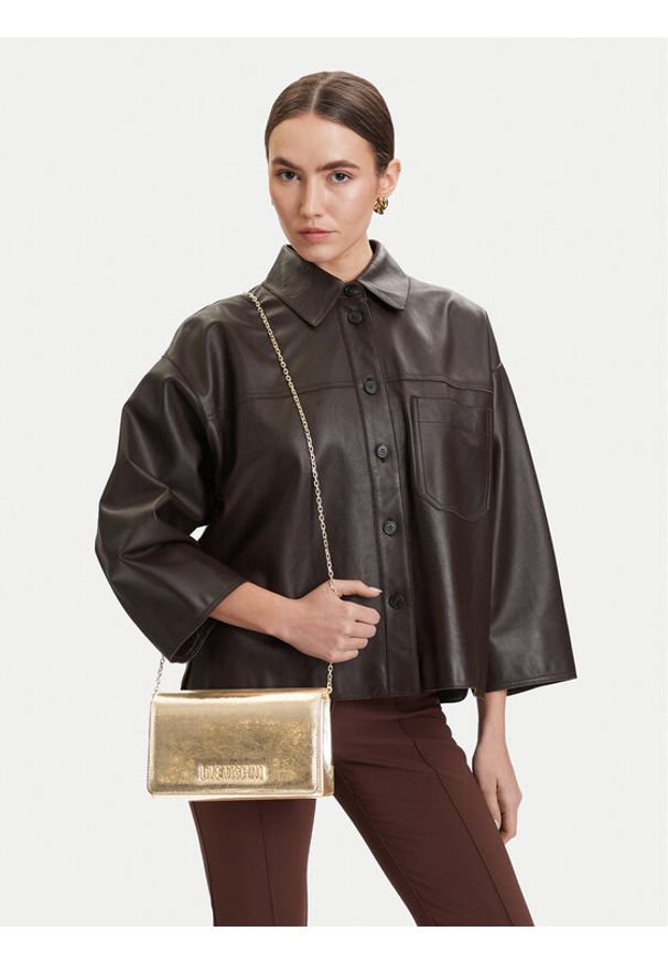 Love Moschino - LOVE MOSCHINO Torebka JC4345PP0OKQ0900 Złoty. Kolor: złoty. Materiał: skórzane