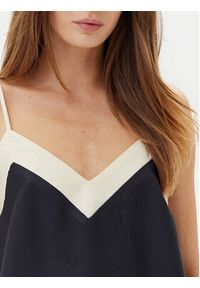 Vero Moda Top Denise 10329790 Czarny Regular Fit. Kolor: czarny. Materiał: wiskoza #6
