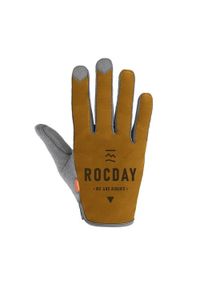 ROCDAY - Rękawice rowerowe MTB męskie Rocday Element New. Kolor: żółty