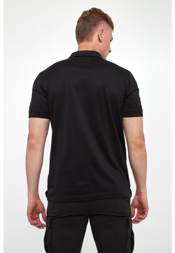 Karl Lagerfeld - Polo męskie z logo KARL LAGERFELD. Typ kołnierza: polo