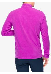 columbia - Bluza polarowa męska Columbia Klamath Range II Half Zip. Kolor: fioletowy. Materiał: polar