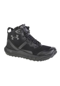 Buty turystyczne męskie, Under Armour Micro G Valsetz Zip Mid. Kolor: czarny