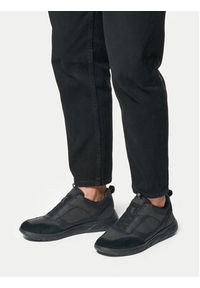 Geox Sneakersy U Portello U46E1B 0BCEK C9999 Czarny. Kolor: czarny. Materiał: skóra #4
