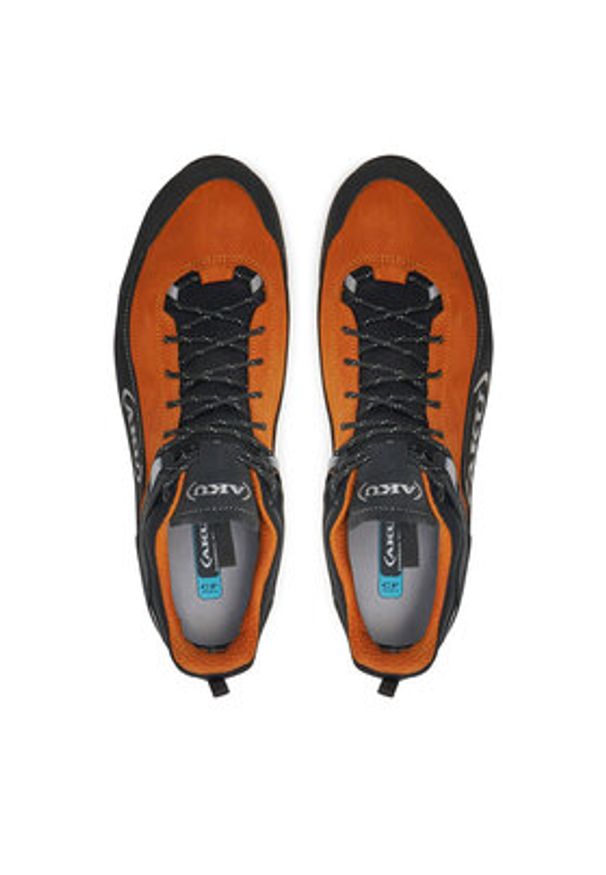 Aku Trekkingi Link Gtx GORE-TEX 378 Pomarańczowy. Kolor: pomarańczowy. Materiał: skóra, zamsz. Technologia: Gore-Tex. Sport: turystyka piesza
