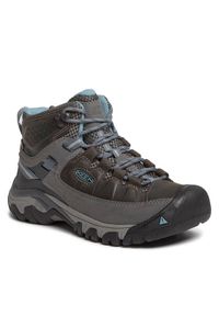 keen - Keen Trekkingi Targhee III Mid Wp 1023040 Szary. Kolor: szary. Materiał: skóra