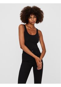 Vero Moda Top Maxi My Soft 10185110 Czarny Regular Fit. Kolor: czarny. Materiał: bawełna #1